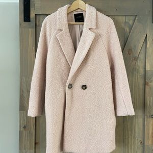 Baby pink peacoat